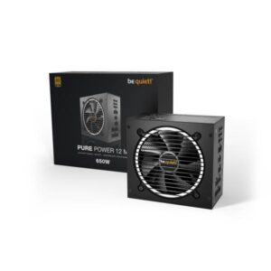 be quiet! Pure Power 12 M alimentatore per computer 650 W 20+4 pin ATX ATX Nero - 4260052189474