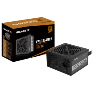 Gigabyte P550B alimentatore per computer 550 W 20+4 pin ATX ATX Nero - 4719331551490