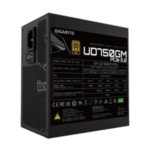 Gigabyte UD750GM PG5 alimentatore per computer 750 W 20+4 pin ATX ATX Nero - 4719331553609