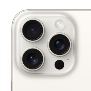 Apple iPhone 15 Pro Max 17 cm (6.7") Doppia SIM iOS 17 5G USB tipo-C 256 GB Titanio, Bianco - 0195949048432