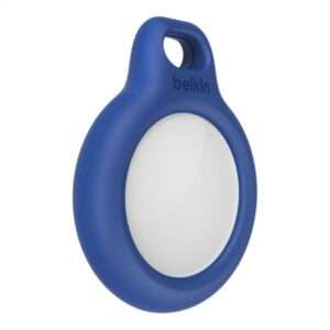 Belkin Secure Holder Airtag con Portachiavi - Blu - 0745883786183