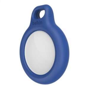 Belkin Secure Holder Airtag con Portachiavi - Blu - 0745883786183