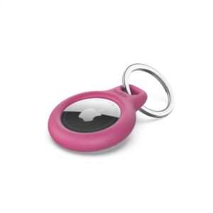 Belkin Secure Holder Airtag con Portachiavi - Rosa - 0745883786190