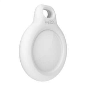 Belkin Secure Holder Airtag con Portachiavi - Bianco - 0745883786206
