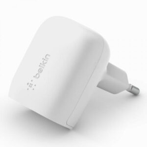 Belkin 20W USB-C PD PPS WALL CHARGER WHITE Bianco Interno - 0745883841394