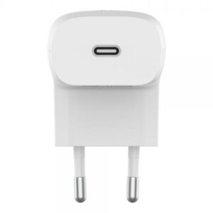 Belkin 20W USB-C PD PPS WALL CHARGER WHITE Bianco Interno - 0745883841394
