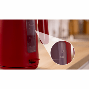Bosch TWK2M164 bollitore elettrico 1,7 L 2400 W Nero, Grigio, Rosso - 4242005397877