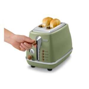 DeLonghi 2103.GR tostapane 2 fetta/e Verde 900 W - 8004399761346