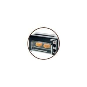 Tefal TL 6008 tostapane 2 fetta/e Alluminio, Nero 1300 W - 3045385781424