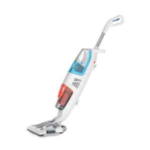 Rowenta Clean & Steam Multi RY8544WH scopa elettrica Senza sacchetto 0,5 L 1700 W Bianco, Blu - 3221614004971