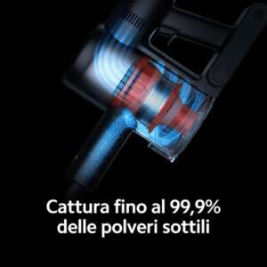 Xiaomi G10 Plus aspirapolvere senza filo Bianco Senza sacchetto - 6934177788642