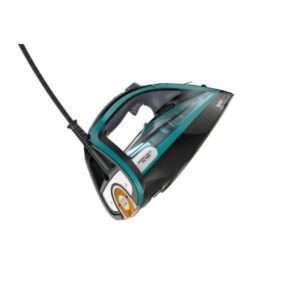 Tefal Ultimate Pure FV9844 ferro da stiro Ferro da stiro a secco e a vapore Piastra Durilium Autoclean 3200 W Nero, Blu - 3121040071441