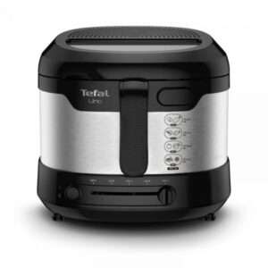 Tefal Uno FF215D friggitrice Singolo Nero, Acciaio inossidabile Indipendente 1600 W - 3045386381807