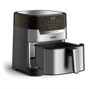 Tefal Easy Fry & Grill EY505D15 friggitrice Singolo 4,2 L Indipendente 1400 W Friggitrice ad aria calda Acciaio inossidabile - 3045380020696