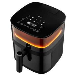 MEDION LIFE X10 XL Singolo 5 L 1500 W Friggitrice ad aria calda Nero - 4061275214833