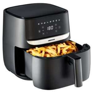 MEDION MD 10532 Singolo 5,7 L Indipendente 1700 W Friggitrice ad aria calda Nero - 4061275180336