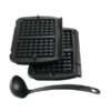 Tefal XA7248 Alluminio Piastra per waffle - 3168437249809 - immagine 4