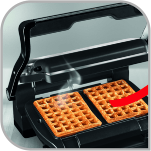 Tefal XA7248 Alluminio Piastra per waffle - 3168437249809