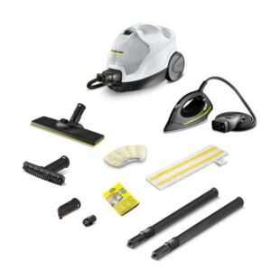 Kärcher SC 4 EasyFix IRON Pulitore a vapore cilindrico 0,8 L 2000 W Nero, Bianco - 4054278991542