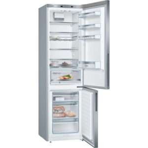 Bosch Serie 6 KGE39AICA frigorifero con congelatore Libera installazione 343 L C Acciaio inossidabile - 4242005207121