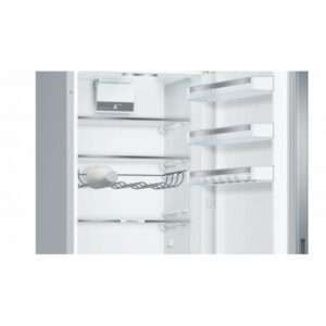 Bosch Serie 6 KGE39AICA frigorifero con congelatore Libera installazione 343 L C Acciaio inossidabile - 4242005207121