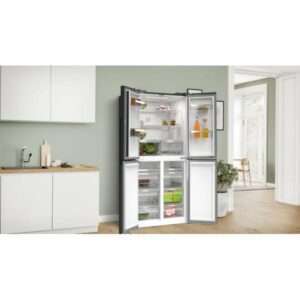 Bosch Serie 4 KMC85LBEA frigorifero side-by-side Libera installazione 547 L E Nero - 4242005441891