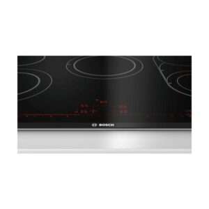 Bosch Serie 8 PKM875DP1D piano cottura Nero, Acciaio inossidabile Da incasso Ceramica 5 Fornello(i) - 4242002845043