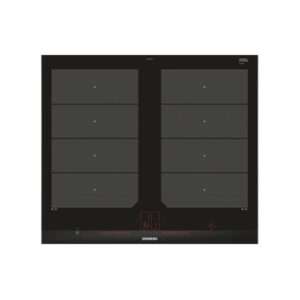 Siemens EX675LXC1E piano cottura Nero, Acciaio inossidabile Da incasso Piano cottura a induzione 4 Fornello(i) - 4242003716885
