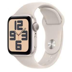 Apple Watch SE OLED 40 mm Digitale 324 x 394 Pixel Touch screen Beige Wi-Fi GPS (satellitare) - 0195949003202