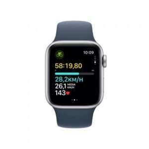 Apple Watch SE OLED 40 mm Digitale 324 x 394 Pixel Touch screen Argento Wi-Fi GPS (satellitare) - 0195949003868