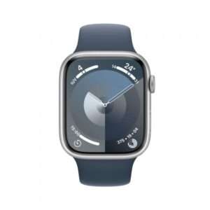 Apple Watch Series 9 45 mm Digitale 396 x 484 Pixel Touch screen 4G Argento Wi-Fi GPS (satellitare) - 0195949024696