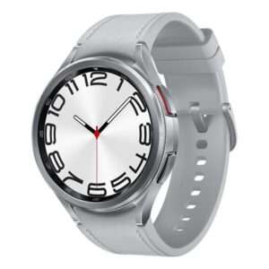 Samsung Galaxy Watch6 Classic SM-R960NZSADBT smartwatch e orologio sportivo 3,81 cm (1.5") Super AMOLED 47 mm Digitale 480 x 480 Pixel Touch screen Argento Wi-Fi GPS (satellitare) - 8806095058375