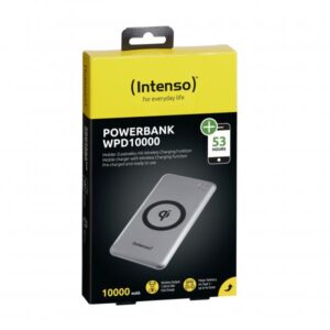 Intenso Powerbank WPD10000 10000mAh Silver (7343531) - 18W - 4034303030699