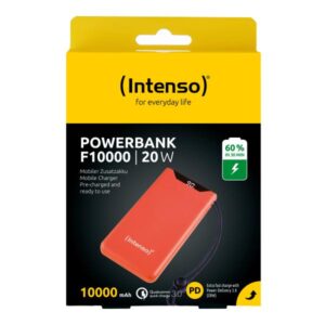 Intenso Powerbank F10000 10000mAh Orange (7332038) - 20W - 4034303034314