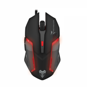 KIT TECHMADE GAMING TASTIERA USB MOUSE WIRELESS 3.200 DPI CUFFIA GAMING 1 X JACK 3.5 MM TAPPETINO MOUSE NERO ROSSO - 8099990144001