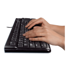 TASTIERA LOGITECH MK220 LOG CORDLESS+MOUSE NERA USB RETAIL 920-003721 - 5099206032712