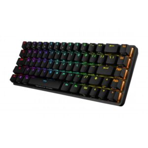 ASUS ROG FALCHION TASTIERA GAMING WIRELESS MECCANICA 65% LAYOUT ITALIA ILLUMINAZIONE AURA SYNC PANNELLO TOUCH INTERATTIVO COLORE NERO - 4711081027447
