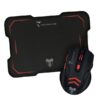 MOUSE TECHMADE + TAPPETINO GAMING TM-M016-RED - 8099990145060 - immagine 2