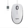 LOGITECH M100 MOUSE USB STANDARD OTTICO AMBIDESTRO 1.000 DPI BIANCO - 5099206106062 - immagine 3