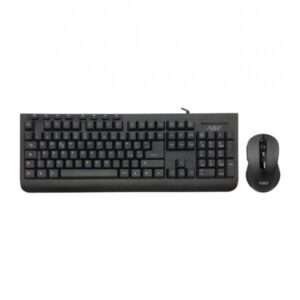 KIT ADJ TASTIERA + MOUSE USB 3D EVO PURE BLACK - 8054608902275