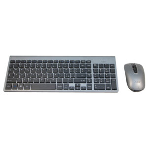 TASTIERA/MOUSE KIT WIFI PLATINUM GY 1000DPI 112TASTI MULTIPLUG&PLAY ADJ - 8054608901520
