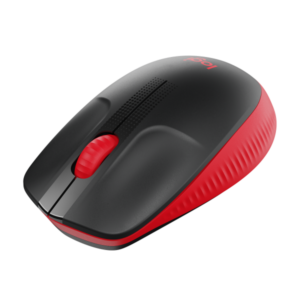 MOUSE LOGITECH "Wireless Mouse M190 " USB 1000 dpi 3 PULSANTI ROSSO 910-005908 - 5099206091856