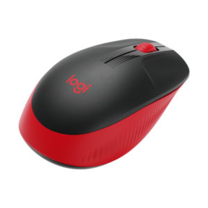 MOUSE LOGITECH "Wireless Mouse M190 " USB 1000 dpi 3 PULSANTI ROSSO 910-005908 - 5099206091856