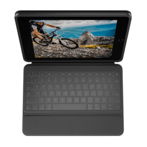 Logitech Rugged Folio - Custodia tastiera e carta - Apple Smart connector - QWERTY - italiana - per Apple 10.2-inch iPad (7^ generazione, 8^ generazione, 9^ generazione) - 5099206087569