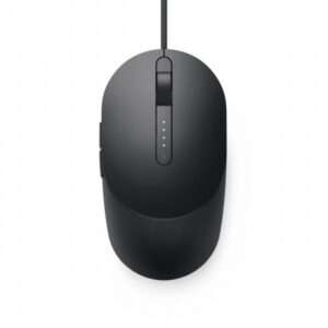 Dell MS3220 - Mouse - laser - 5 pulsanti - cablato - USB 2.0 - nero - con 3 anni di Garanzia Hardware di Base - 5397184289105