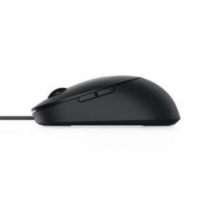 Dell MS3220 - Mouse - laser - 5 pulsanti - cablato - USB 2.0 - nero - con 3 anni di Garanzia Hardware di Base - 5397184289105