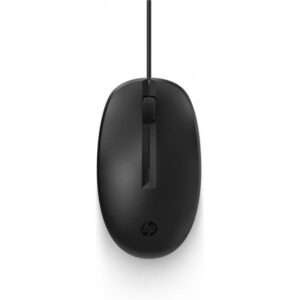HP 128 Mouse - laser - cablato - nero - per HP 34, Elite Mobile Thin Client mt645 G7, Laptop 15, Pro Mobile Thin Client mt440 G3 - 0195161002779