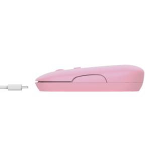 MOUSE PUCK WIRELESS BLUETOOTH PINK - 8713439241259
