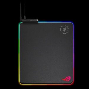 Asus ROG Balteus Qi RGB Mouse Pad 370x320 USB Nero - 4718017059886