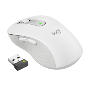 Logitech Signature M650 L for Business Mouse Ottico 4000DPI 5 Tasti Wireless/Bluetooth Off-White - 5099206097285